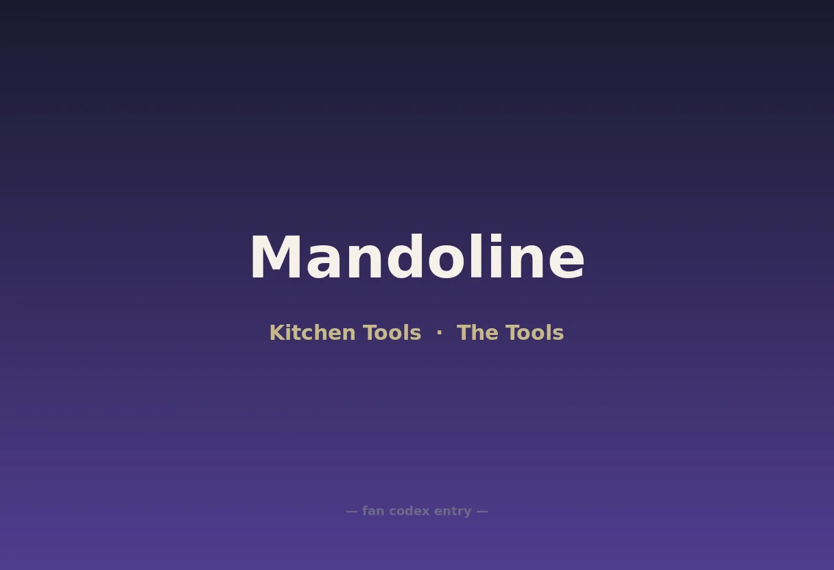 Mandoline