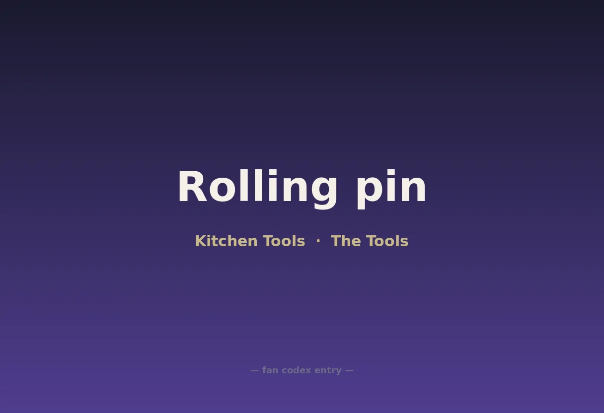 Rolling pin